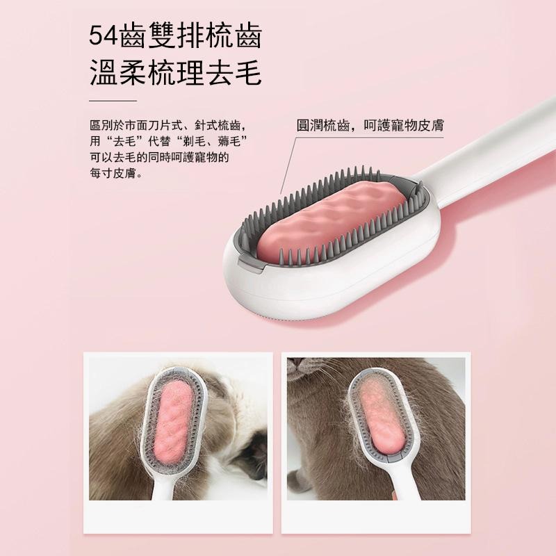 6022寵物清潔祛毛梳帶免洗濕巾粘毛器貓咪梳子狗狗去浮毛貓犬-細節圖2