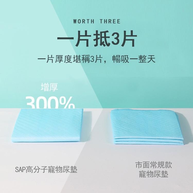 6023加厚SAP高分子寵物尿墊寵物用品除臭一次性吸水尿片狗尿不濕-細節圖5