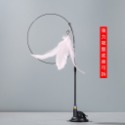 4023🔔現貨🔔 羽毛逗貓棒 可替換頭 可拆卸 貓咪自嗨玩具 彈力鋼絲 堅固耐玩 超強吸附 逗貓棒吸盤彈力-規格圖9
