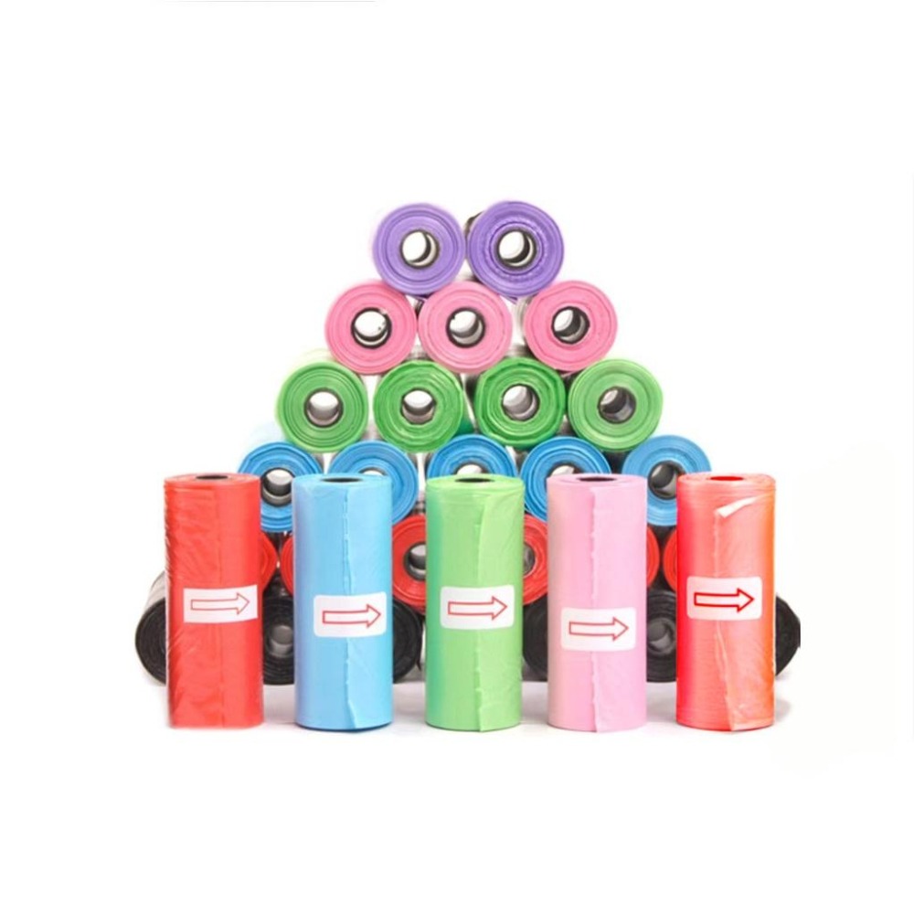 6020寵物清潔遛狗拾便袋狗屎袋鏟屎便便袋寵物印花腳印垃圾袋拾便袋-細節圖5