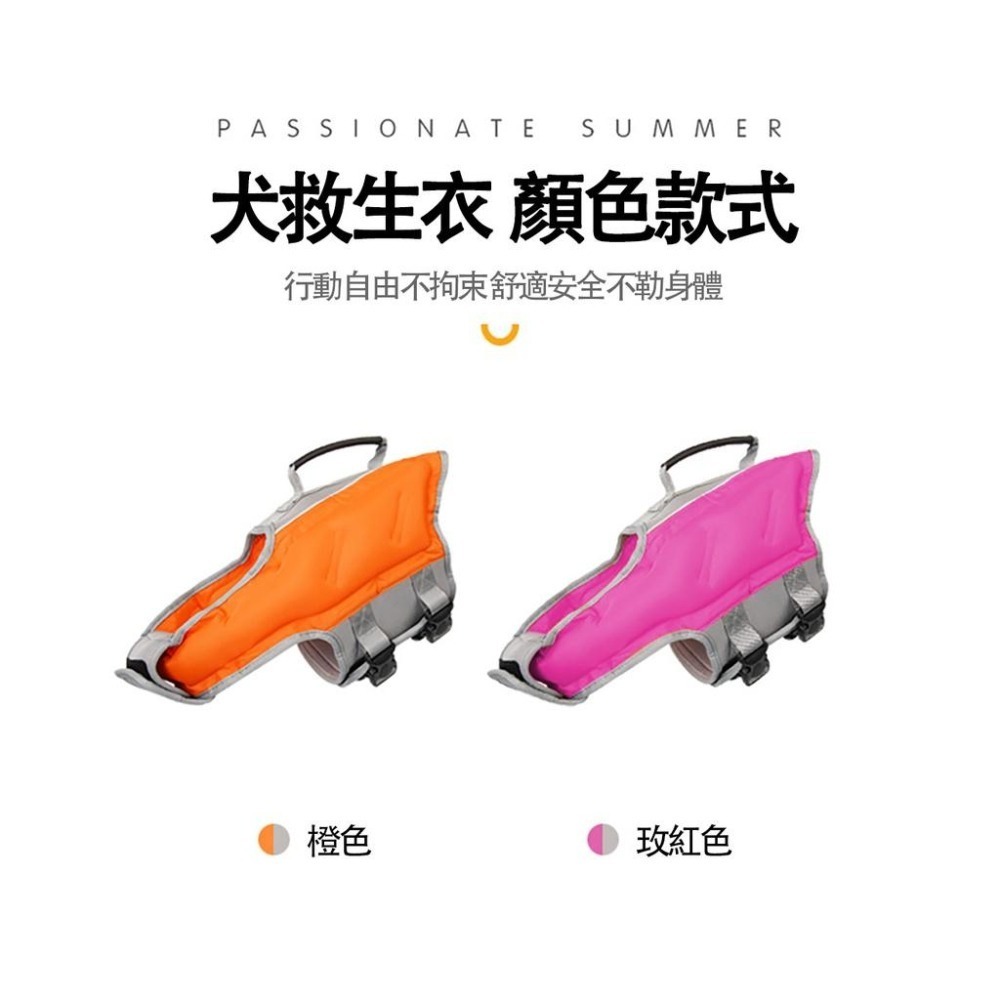 1001🐕現貨🐕 夏季寵物可調節充氣狗狗救生衣 小中大型犬泳衣 送充氣筒 浮力衣 防水背心-細節圖7