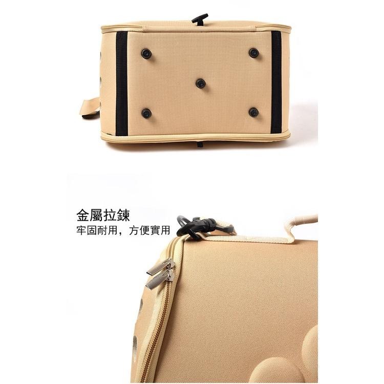 2001🏰現貨🏰寵物外出背包 手提肩包 攜式貓咪包 狗包 摺疊包 舒適透氣-細節圖6