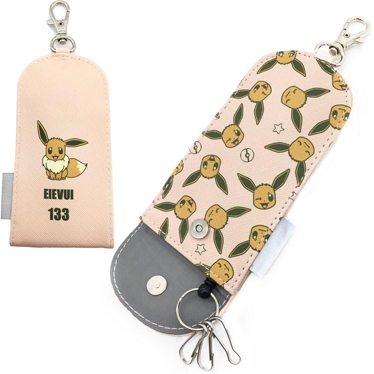 寶可夢 Pokemon 伸縮 鑰匙包 鑰匙圈 鑰匙扣 鑰匙環 夜光 反光 多功能 大容量 鑰匙收納-細節圖3