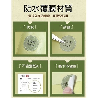 台灣精臣 公司貨 標籤機B21S、B3S、B1原廠標籤貼紙-花色系列-1-細節圖2