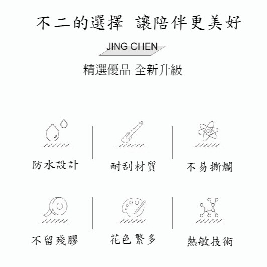 台灣精臣/公司貨/標籤機D11/D110花色系列 原廠花色標籤貼紙-細節圖2