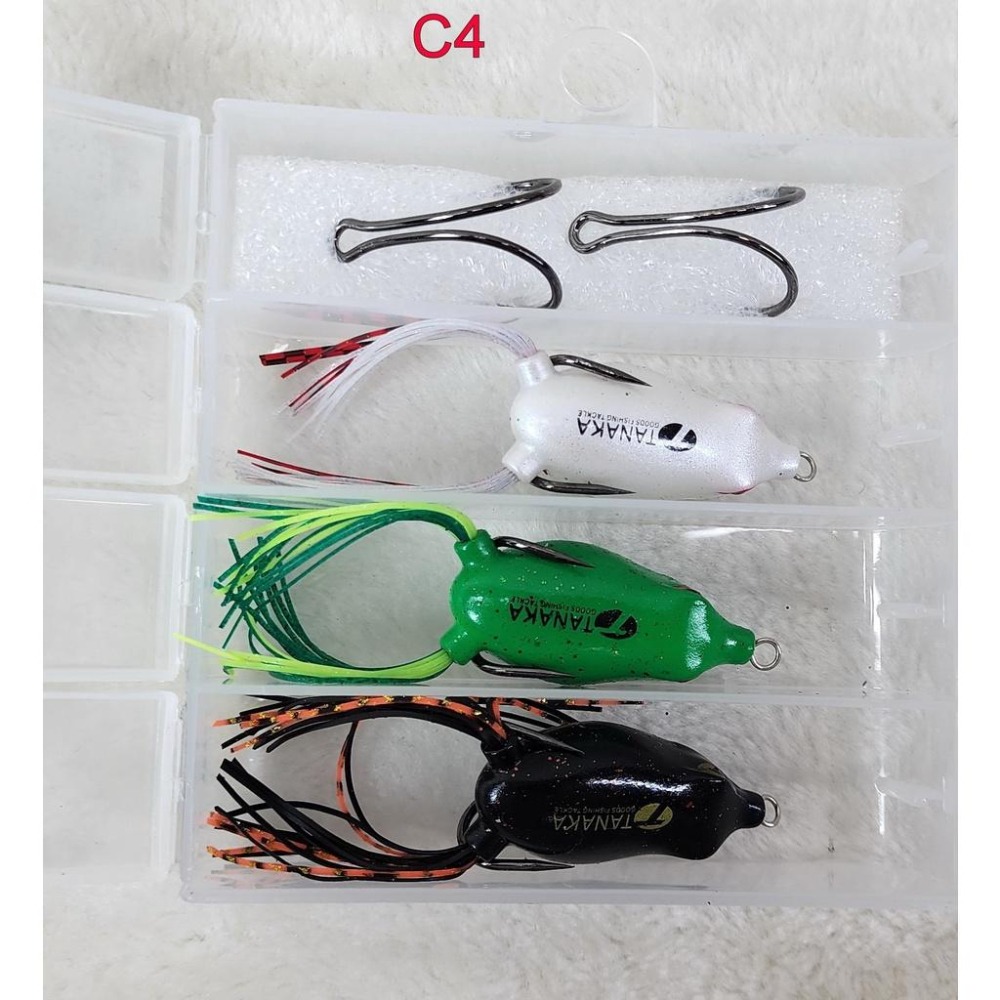【魚戰釣具】超值4格3入雷蛙套組-細節圖5