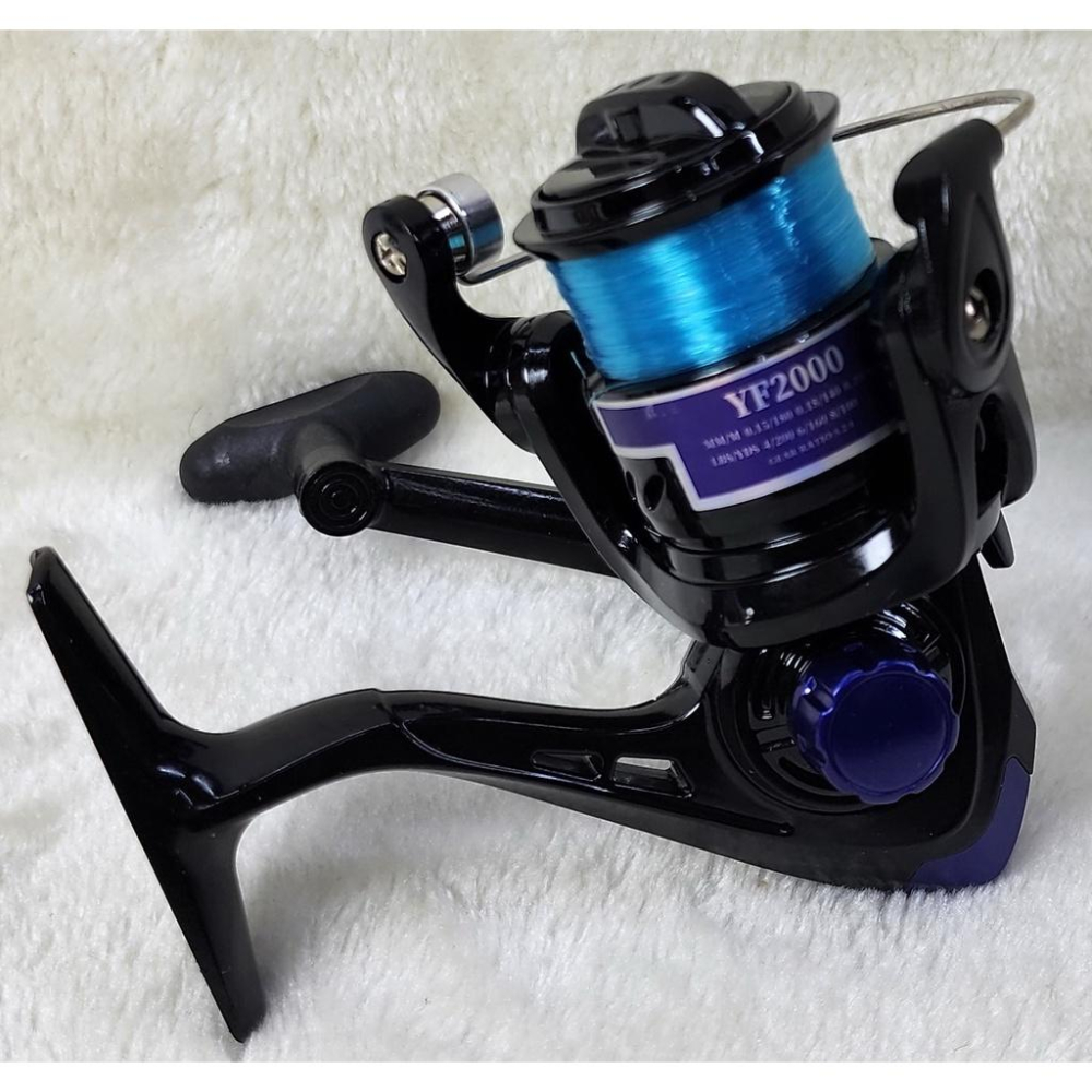 【魚戰釣具】塑膠捲線器(帶線)-細節圖3