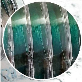 【魚戰釣具】HARIMITSU BULL-100m(墨綠色)  8股pe線 連結線 不退色-細節圖4