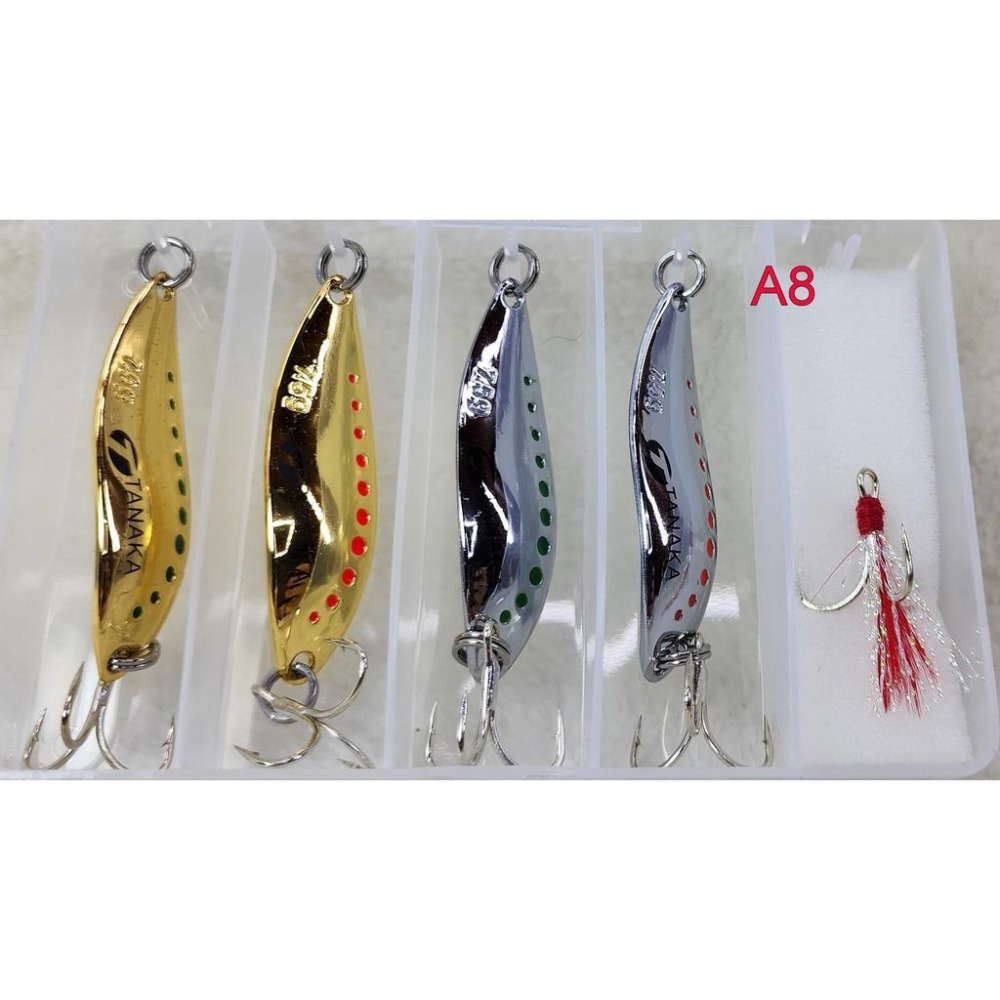 【魚戰釣具】超值亮片套組5入-細節圖6