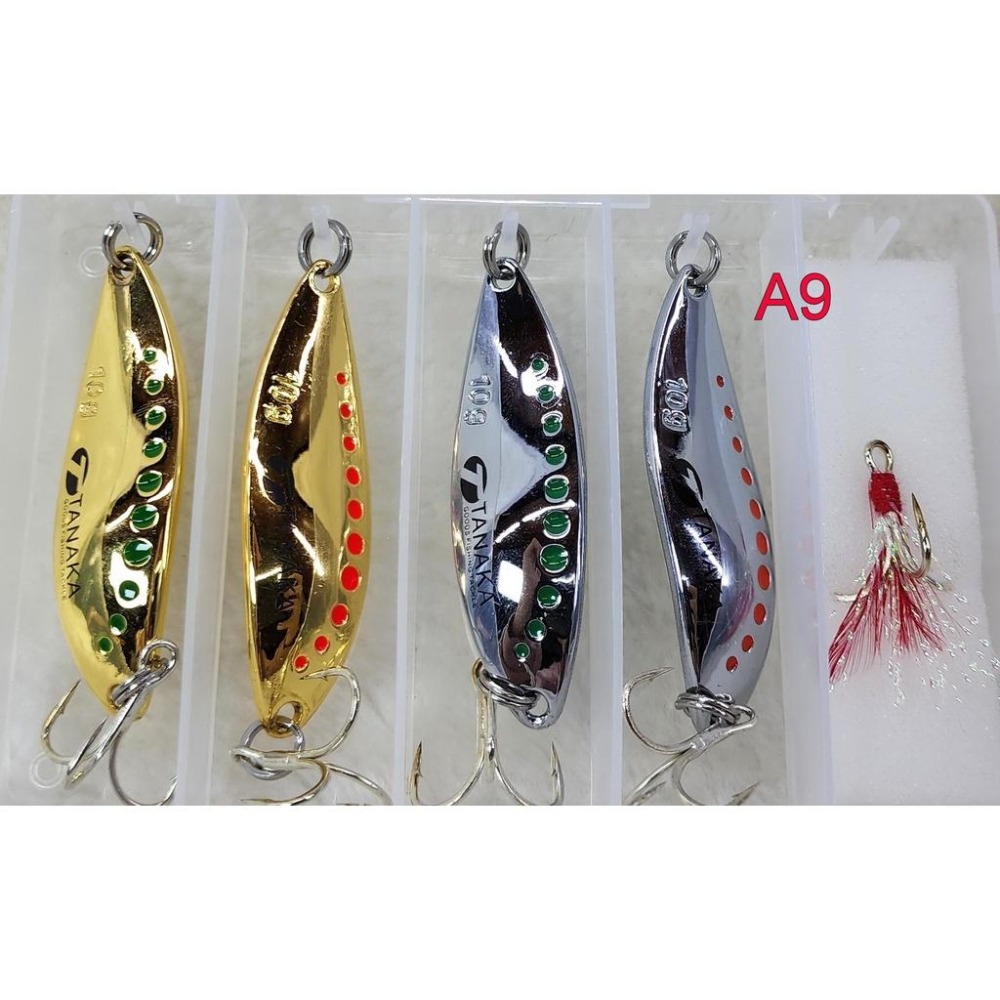 【魚戰釣具】超值亮片套組5入-細節圖7