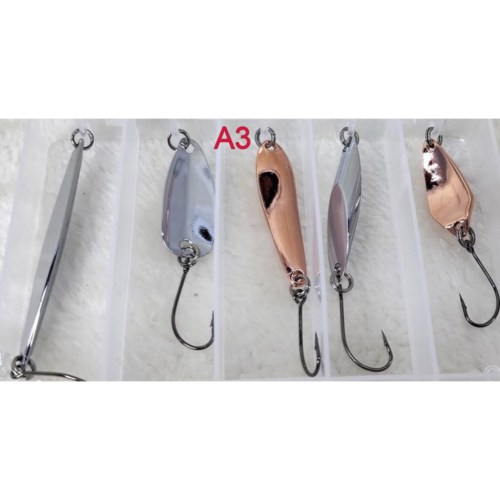 【魚戰釣具】超值亮片套組5入-細節圖3