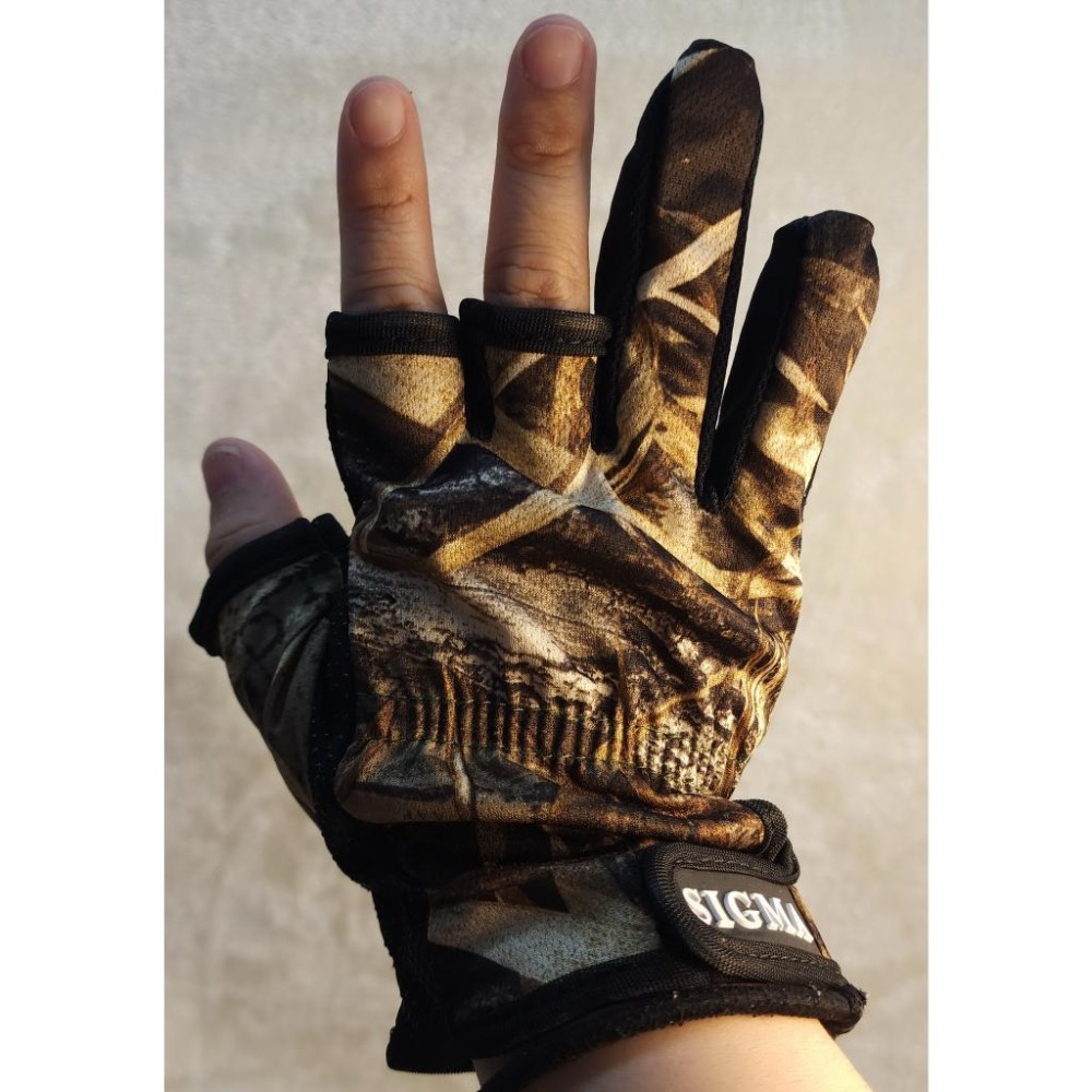 【魚戰釣具】＃306 超薄手套-細節圖4