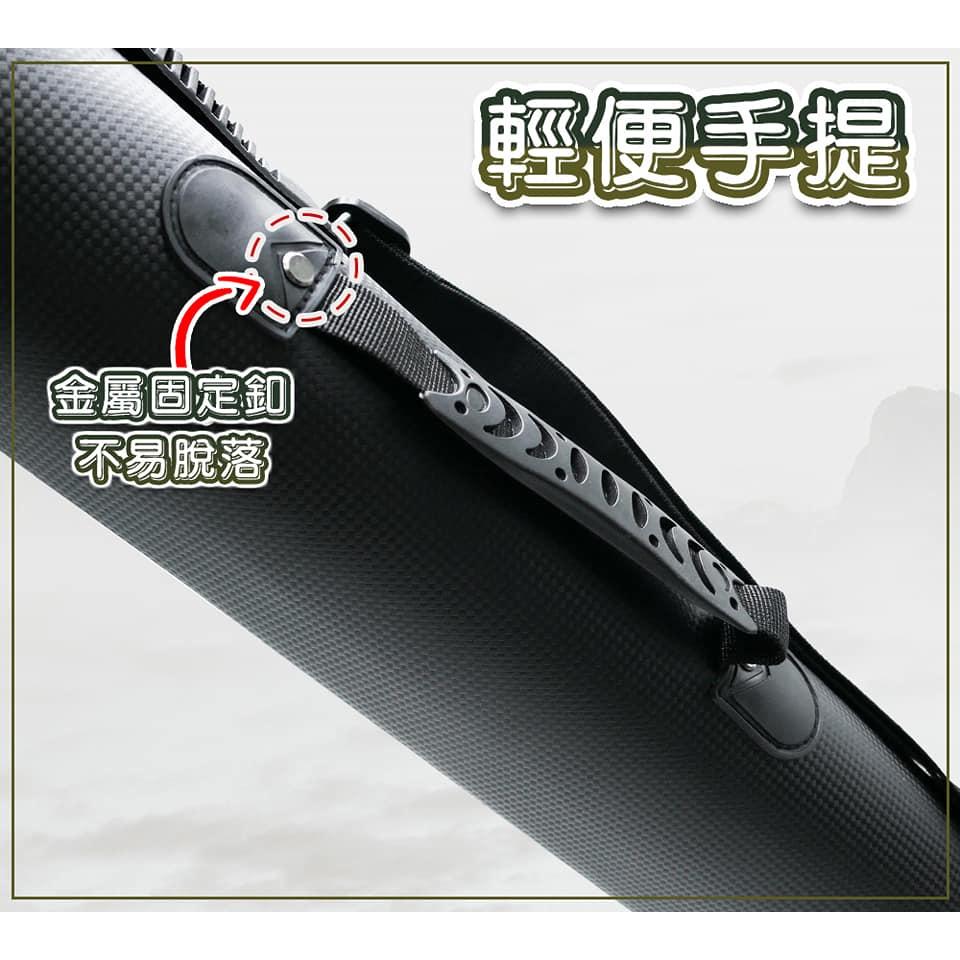 【魚戰釣具】高級直筒式竿袋-細節圖5