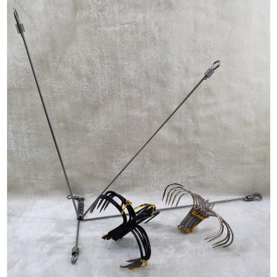 【魚戰釣具】剝皮魚最強釣組 三叉天平 三叉鉤