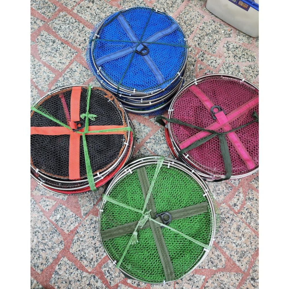 【魚戰釣具】小型綠色戰鬥網 防潑水 速乾-細節圖2