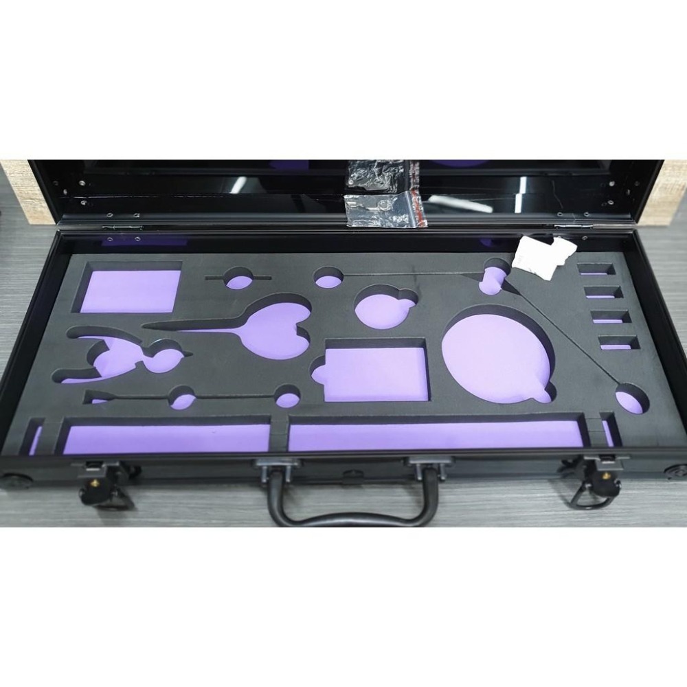 【魚戰釣具】槍箱 鏡面(附配件) 特大(50公分)-細節圖4