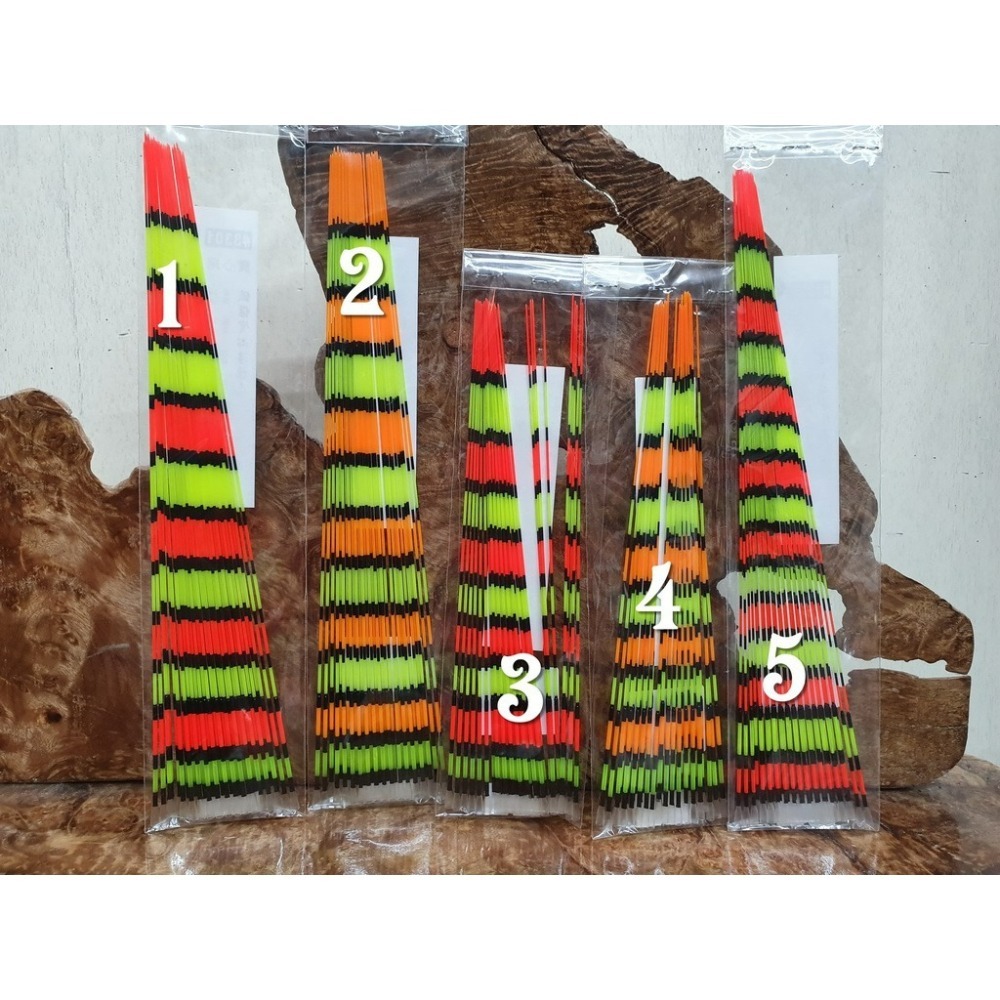 【魚戰釣具】浮標尾 高透光 水晶尾滑尾-細節圖2