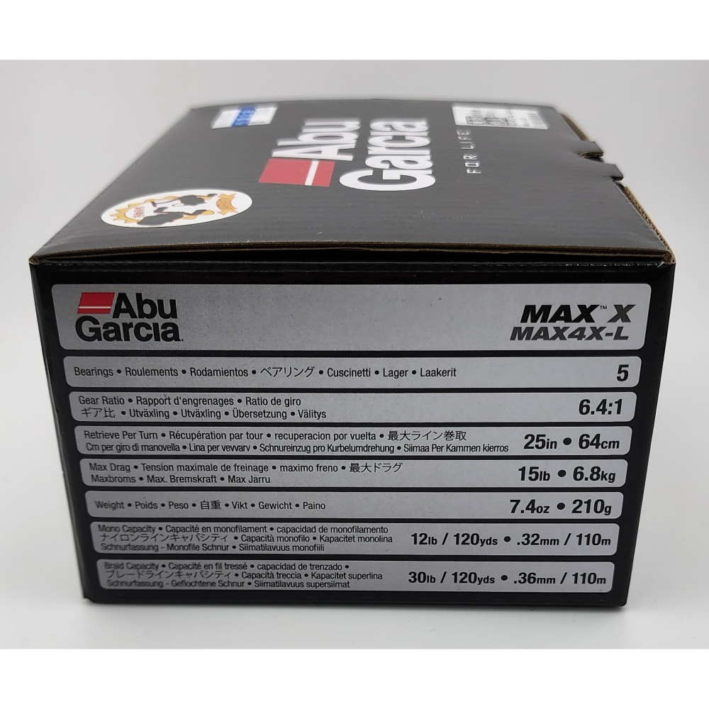 【魚戰釣具】MAX4X-L/Abu Garcia Max X Left-細節圖2
