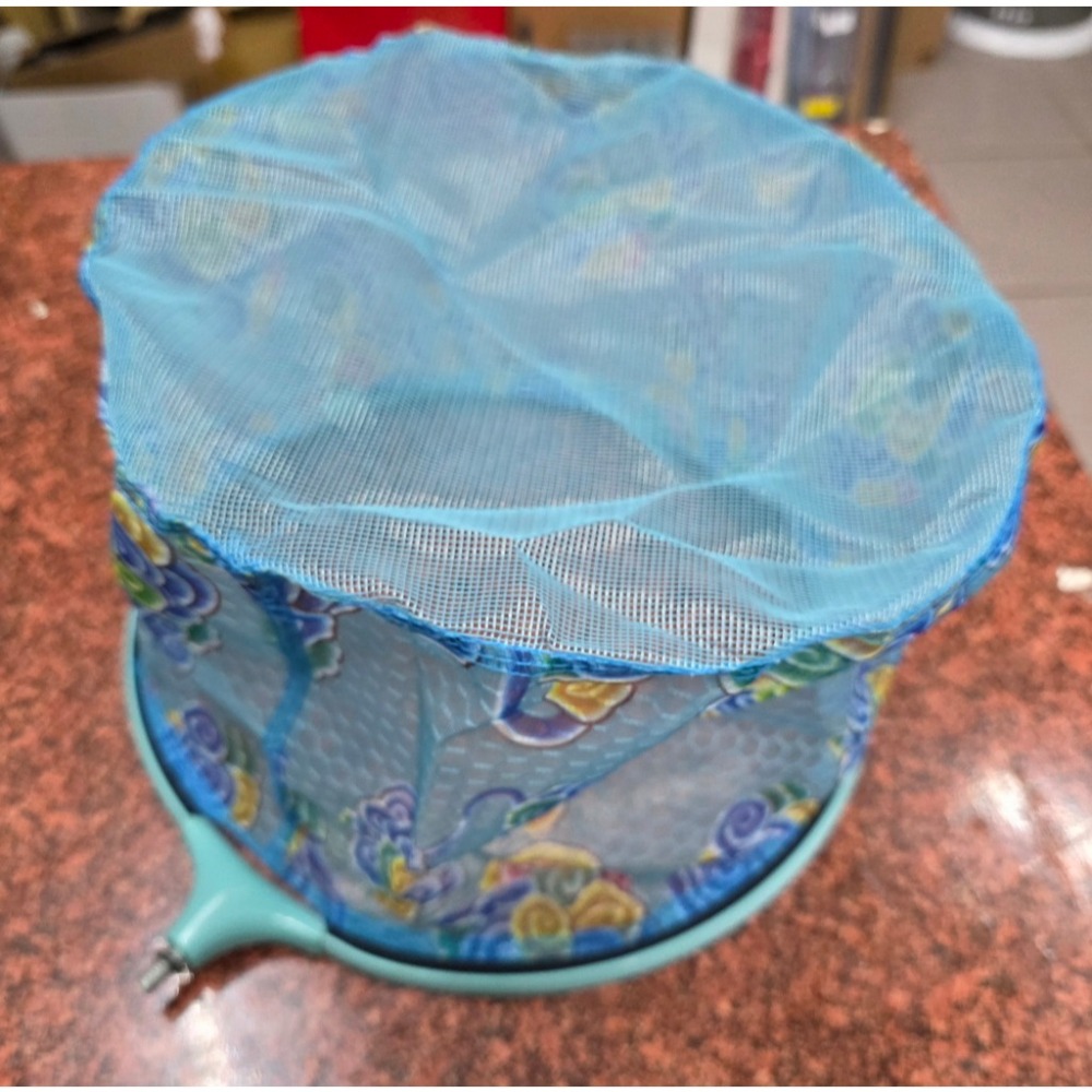 【魚戰釣具】高級水藍布網-手撈網-細節圖3