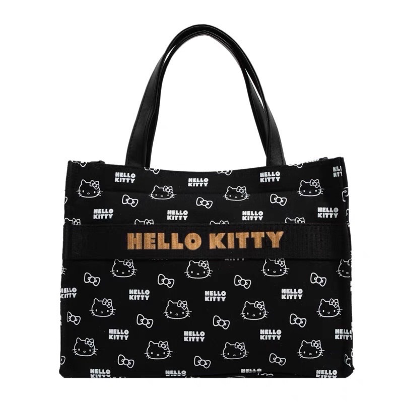 正品 kitty帆布包 超大容量 媽咪包 購物袋-細節圖5