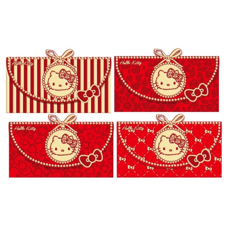 正品 2023新款kitty 燙金紅包 紅包袋 12入🧧無字款-細節圖4