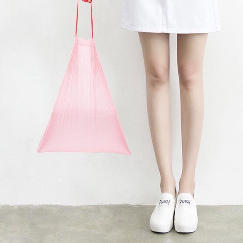 正品 kitty抽繩垃圾袋 家用加厚 手提式 厨房束口大號 垃圾袋（超好用👍👍）一卷-細節圖5