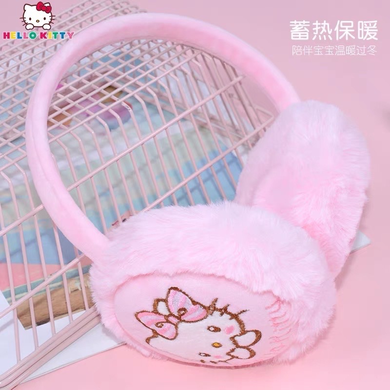 正品 兒童HelloKitty冬季新款耳罩 女童 護耳 保暖 耳套 粉色系列 8款-細節圖7