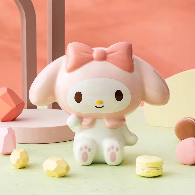 正品 可愛hello kitty存錢筒 存錢罐 擺件 招财猫-細節圖7