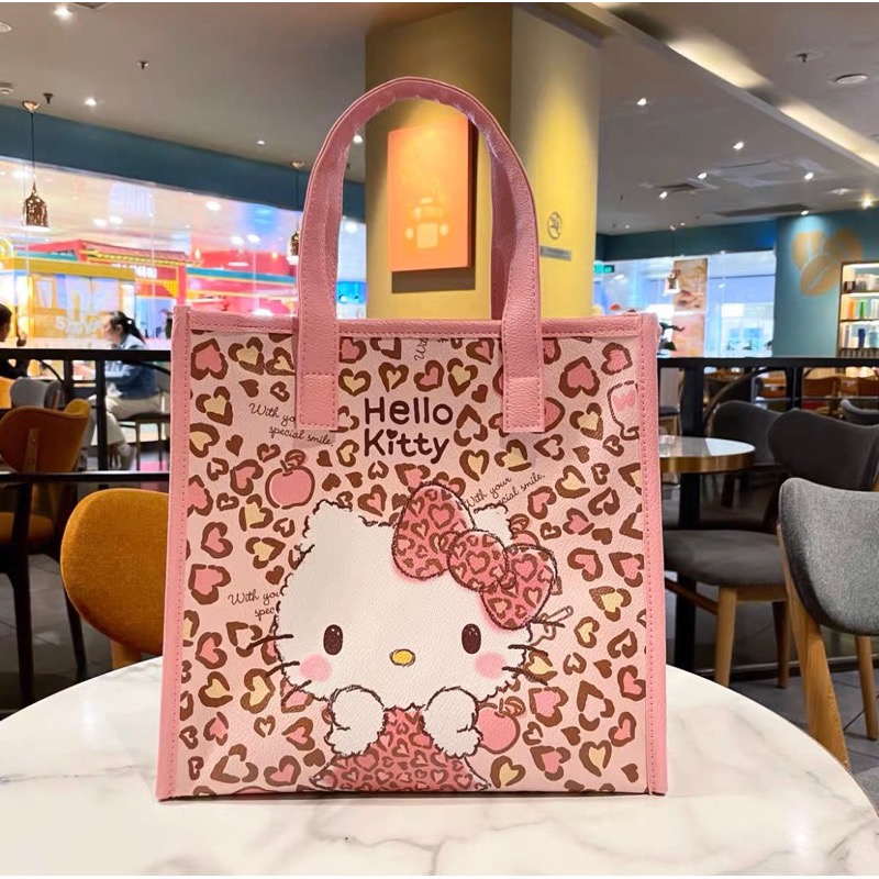 正品 HelloKitty凯蒂猫手提袋 單肩背包 大容量-細節圖2
