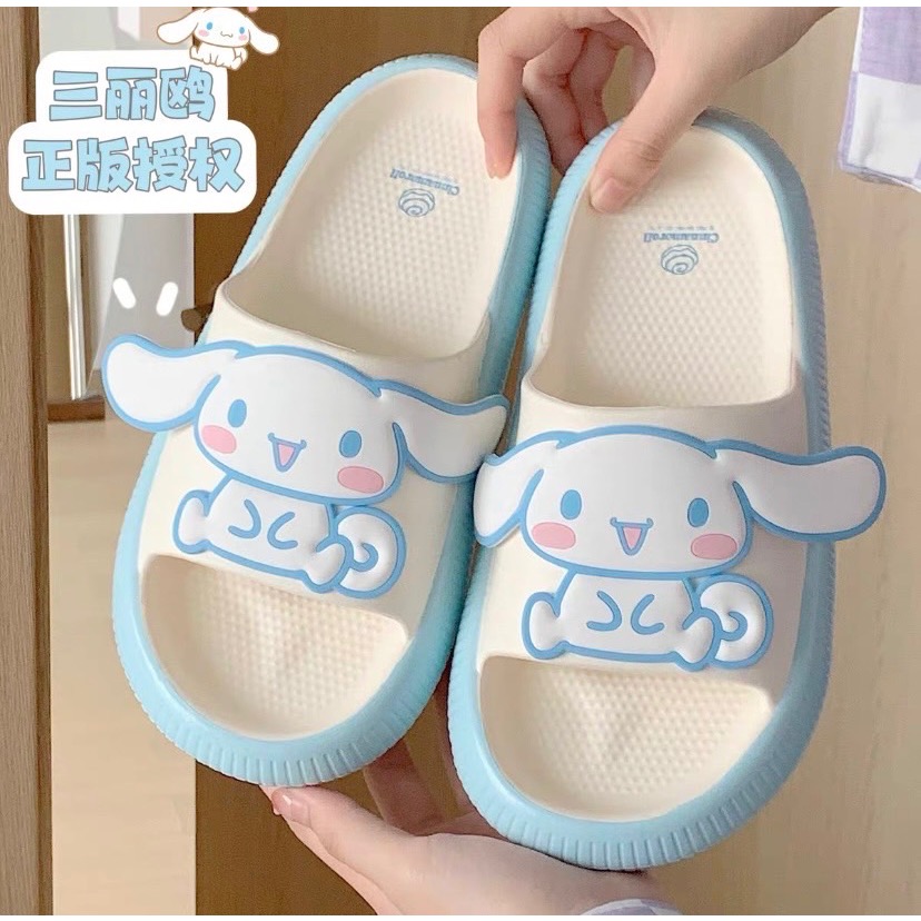 正品 聯名Hello Kitty凉拖鞋 防滑EVA軟底居家鞋 室內拖鞋-細節圖6