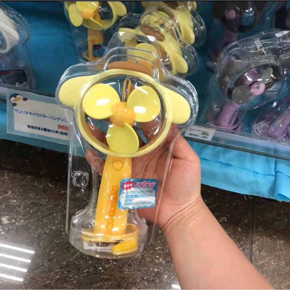 正品 日本貨kitty手持凉爽自動小風扇（電池款）-細節圖4