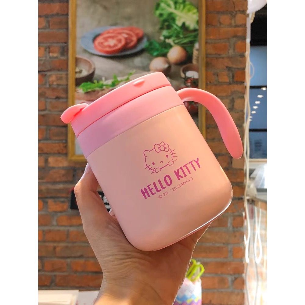 正品可愛Kitty保温杯316不銹鋼 水杯 咖啡杯-細節圖2