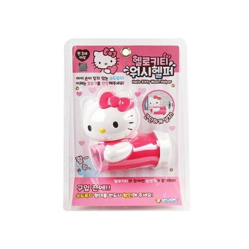 正品 韓國HelloKitty皮卡丘 水龍頭延伸器 防濺神器 加長水龍頭-細節圖4