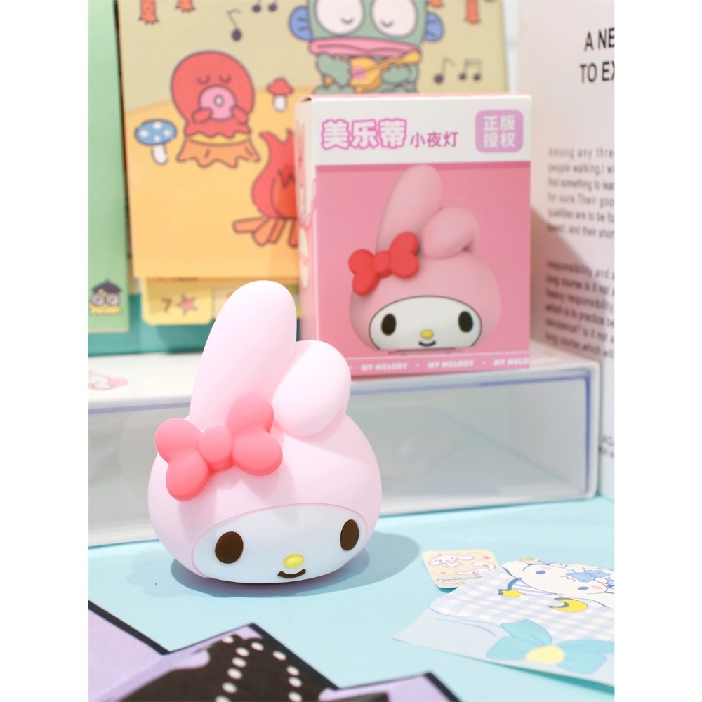 正品 kitty迷你小夜燈 Q版小擺件 （6款）-細節圖7