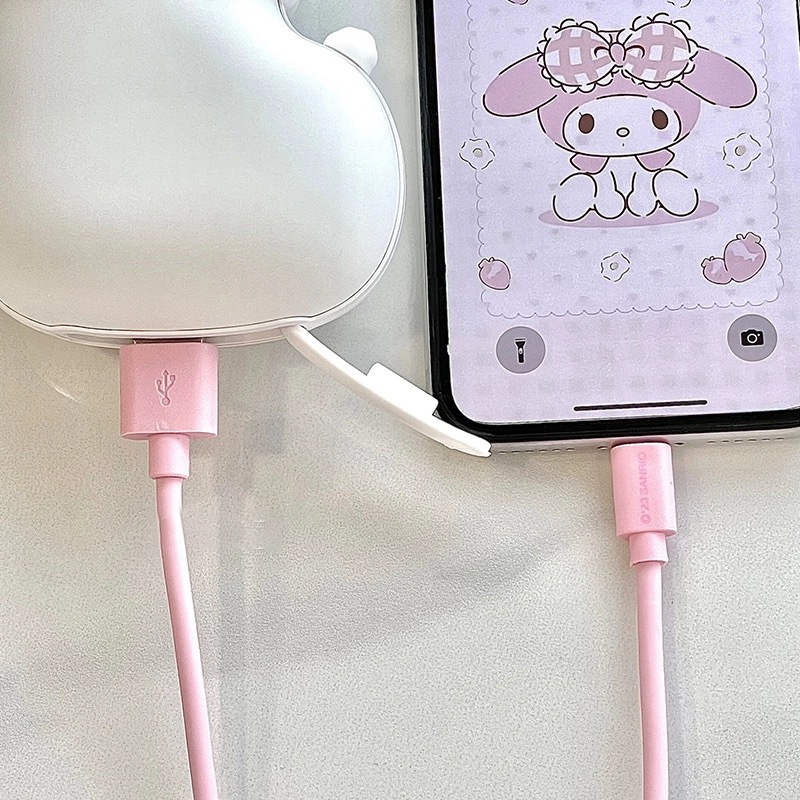 正品Hello Kitty數據線 蘋果🍎/安卓 type-c-細節圖3