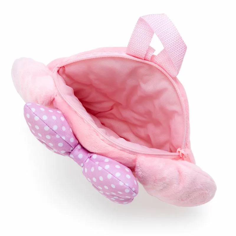 正品 日本kitty雙肩包 美樂蒂毛絨公仔 背包 書包4款-細節圖4