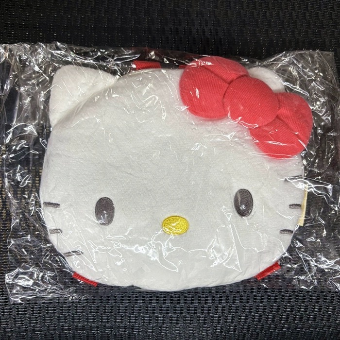 正品 日本kitty雙肩包 美樂蒂毛絨公仔 背包 書包4款-細節圖6