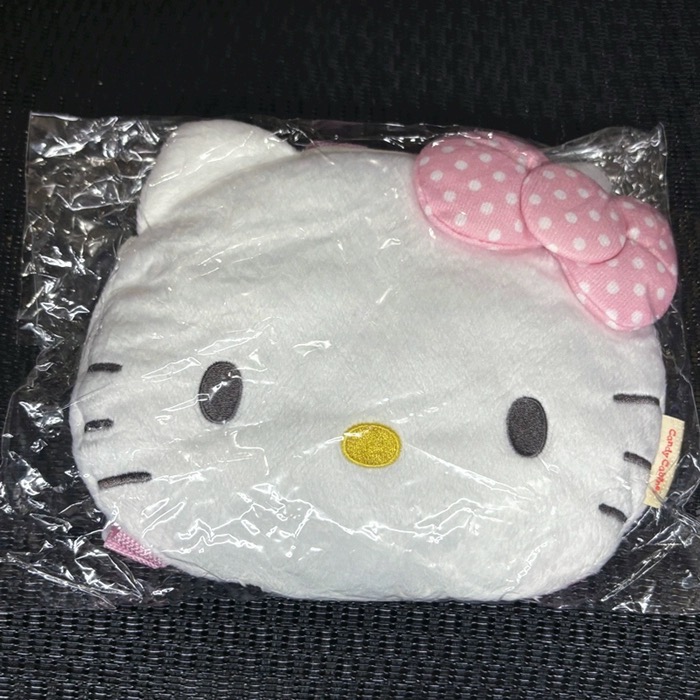 正品 日本kitty雙肩包 美樂蒂毛絨公仔 背包 書包4款-細節圖7