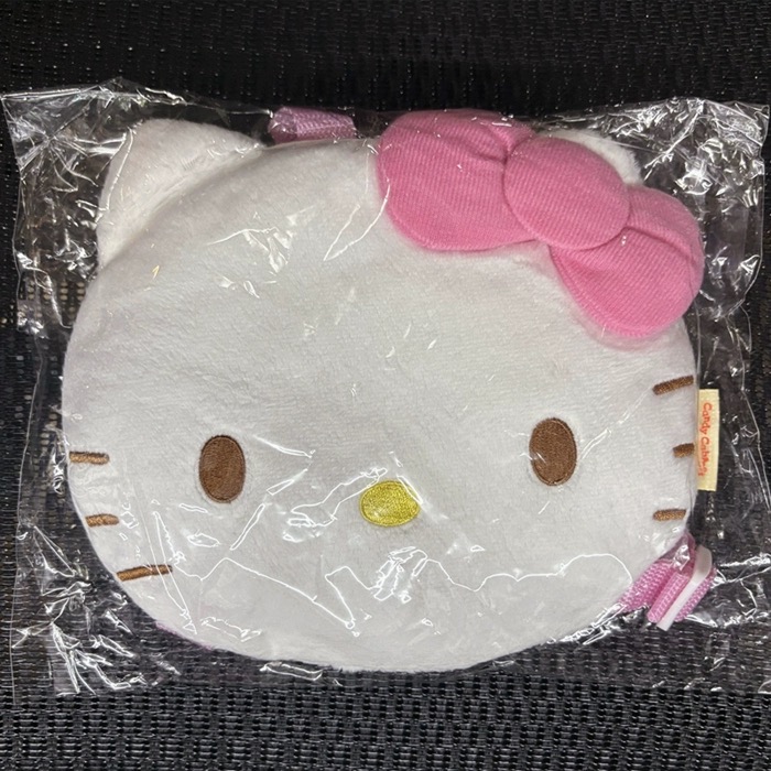 正品 日本kitty雙肩包 美樂蒂毛絨公仔 背包 書包4款-細節圖8