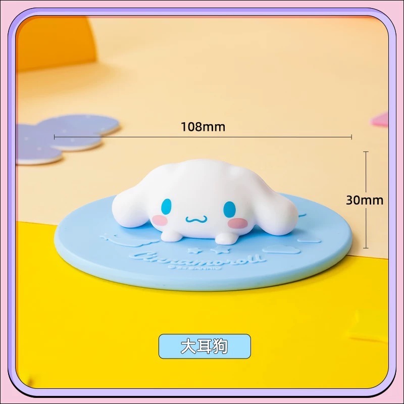 ￼正品 hellokitty食品級矽膠杯蓋 通用圓形 可愛蓋子-細節圖9
