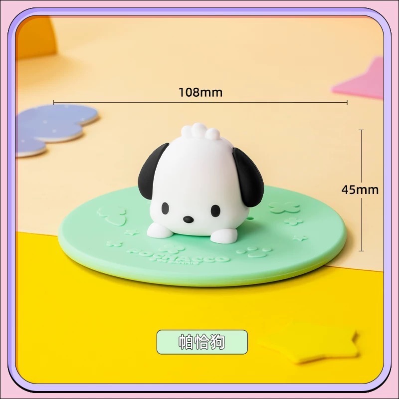 ￼正品 hellokitty食品級矽膠杯蓋 通用圓形 可愛蓋子-細節圖10