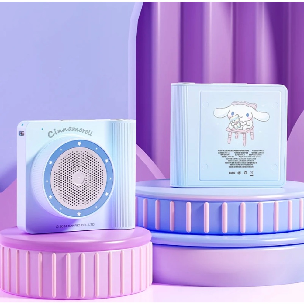 正品 三麗鷗hellokitty相機藍牙音響 無線迷你小型音箱 女生日禮物高音質-細節圖2