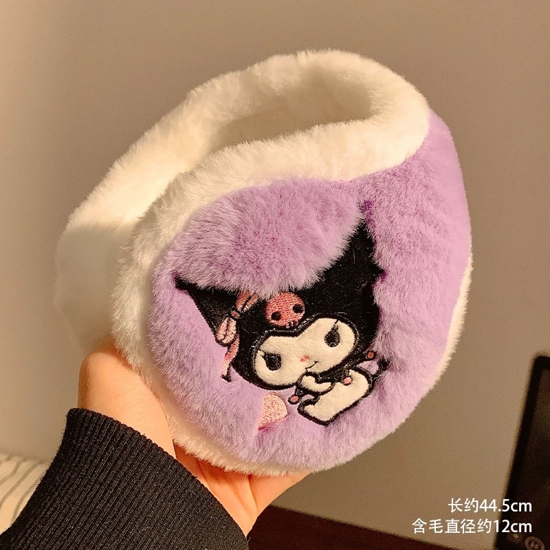 正品 三麗鷗HelloKitty毛絨耳罩 冬季可愛護耳防寒耳套 保暖耳暖-細節圖7