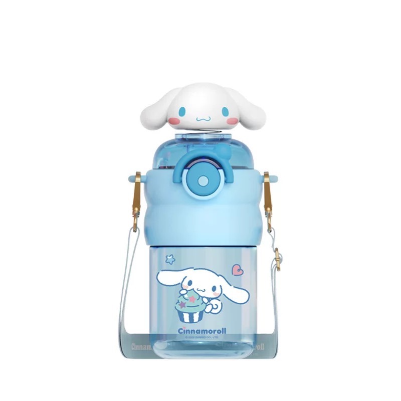 正品日式公仔Kitty吸管水杯 水壺 大容量高顏值 600cc-細節圖8