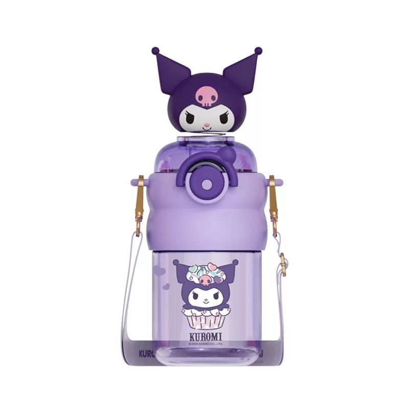 正品日式公仔Kitty吸管水杯 水壺 大容量高顏值 600cc-細節圖9