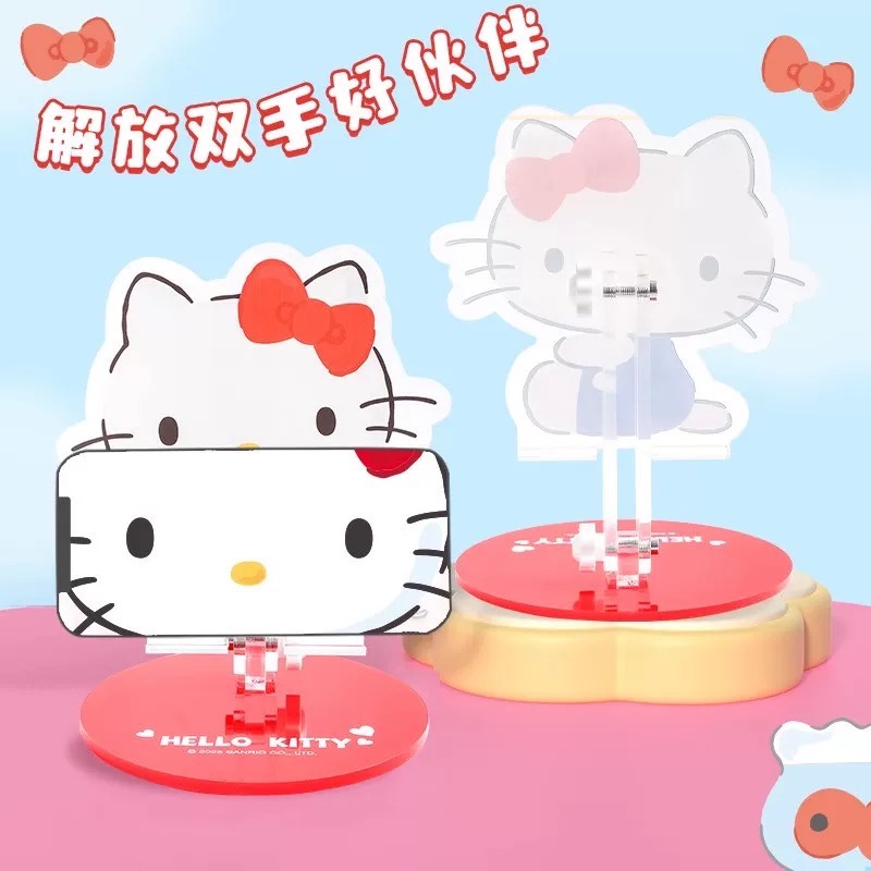 正品 hellokitty手機支架 小紅書同款 桌上型支架 可愛多功能懶人神器-細節圖6