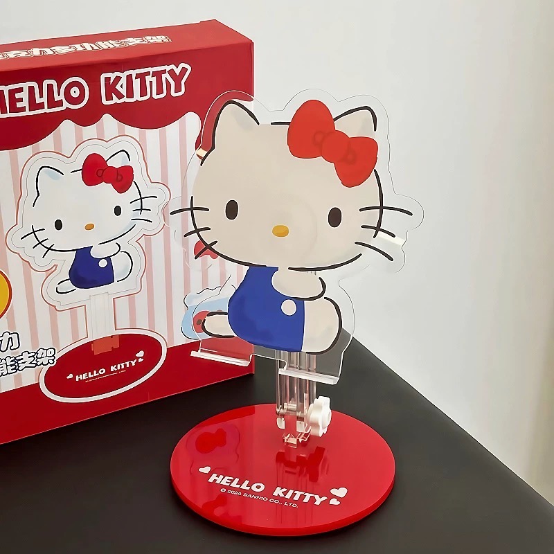 正品 hellokitty手機支架 小紅書同款 桌上型支架 可愛多功能懶人神器-細節圖8
