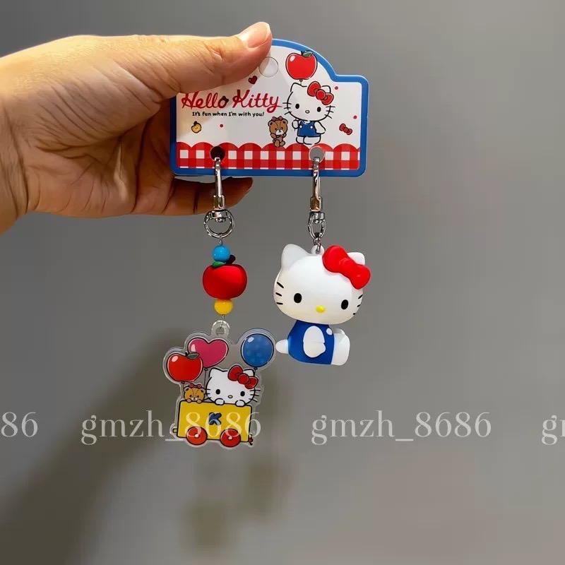 正品 2025年新品hellokitty分離式雙掛件 鑰匙圈-細節圖3