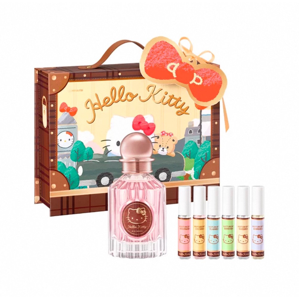 正品 新款馬克圖布HelloKitty香水 旅行香水禮盒 🎁 高級生日禮物 送女友-細節圖2