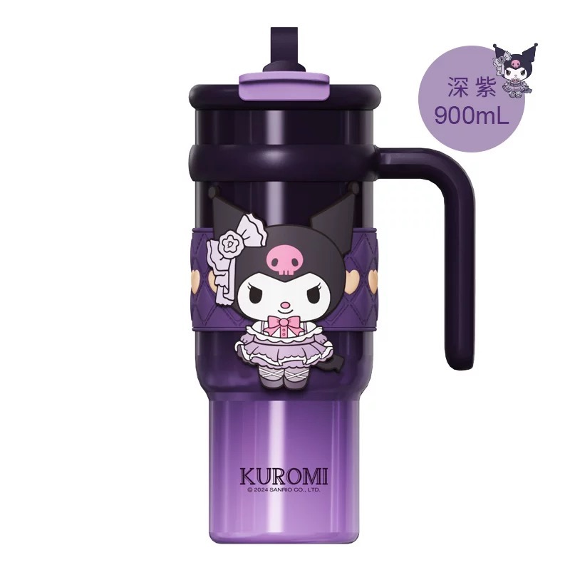 正品 艾可思三麗鷗kitty保溫杯冰霸杯 高顏值 大容量保冷杯-細節圖7